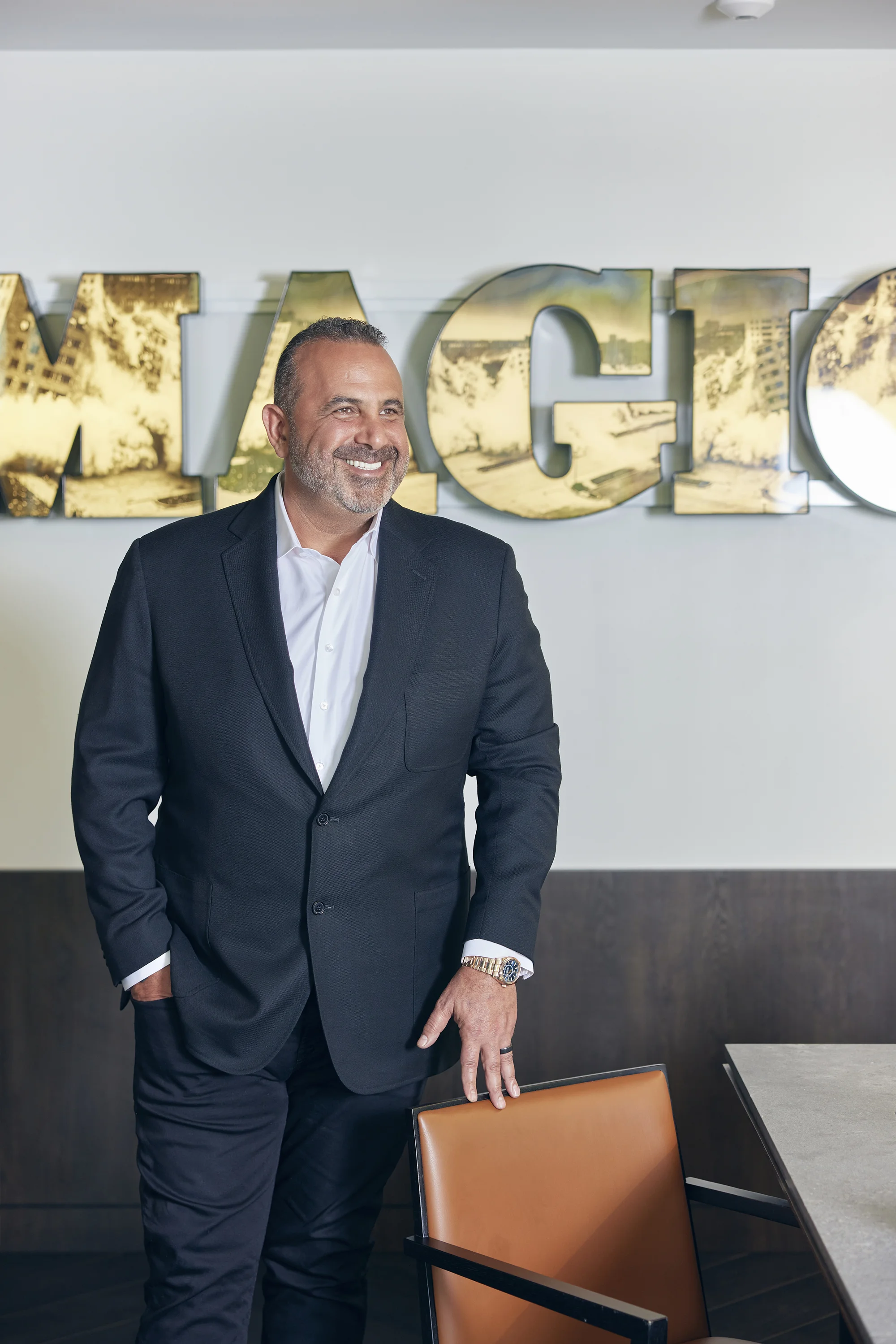 Sam Nazarian at his Coconut Grove, Fla., office.